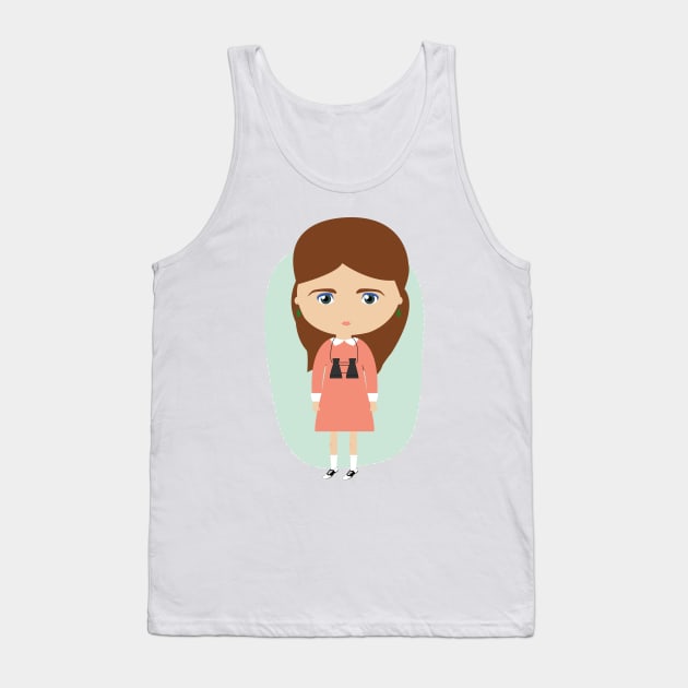 Suzy Bishop de Moonrise Kingdom Tank Top by Creotumundo